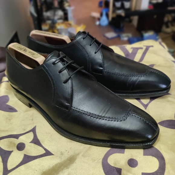 A. Testoni split toe derbys - Picture 3 of 12